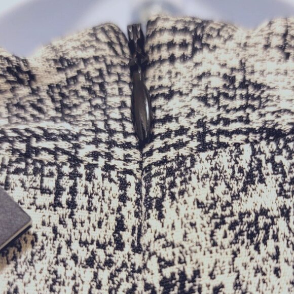 NWT M.M. LaFleur New York Black & White Dress - Picture 12 of 16